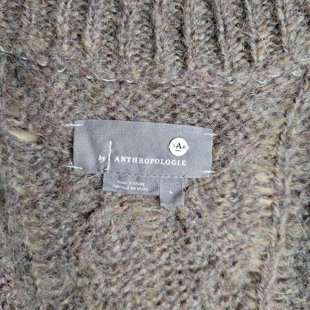 Anthropologie Multicolor Cable Knit Sweater - Picture 8 of 15